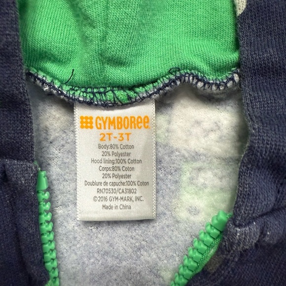 Gymboree Robot Print Hoodie - Picture 3 of 3